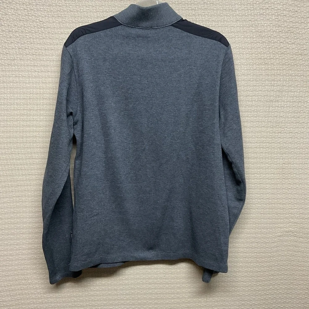 Hugo Boss Sydney Quarter Zip Black Cotton Pullover Men's size medium - Picture 8 of 11